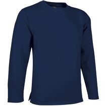 Sudadera bajo recto sin punos open 295 personalizada azul marino Sudadera bajo recto sin punos open 295 personalizada azul marino