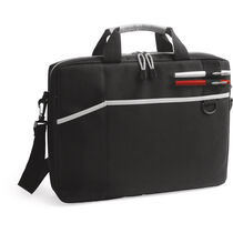 Maletin para portatil contraste en gris personalizado Maletin para portatil contraste en gris personalizado