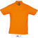 Polo punto liso unisex prescott men sols 170 personalizado naranja