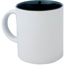 Taza de ceramica con el interior a color personalizada Taza de ceramica con el interior a color personalizada