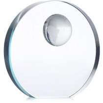Trofeo esfera cristal barato transparente Trofeo esfera cristal barato transparente