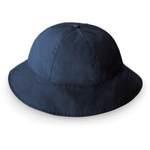 Sombrero safari en algodon y poliester personalizado azul Sombrero safari en algodon y poliester personalizado azul