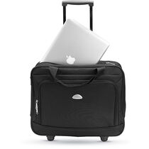 Trolley para portatil y organizador personalizado negro Trolley para portatil y organizador personalizado negro