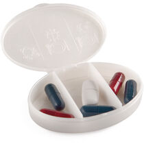 Pastillero mediano con 3 divisiones personalizado Pastillero mediano con 3 divisiones personalizado