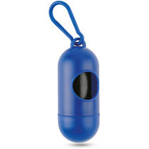 Contenedor 10 bolsas mosqueton con clic personalizado azul Contenedor 10 bolsas mosqueton con clic personalizado azul