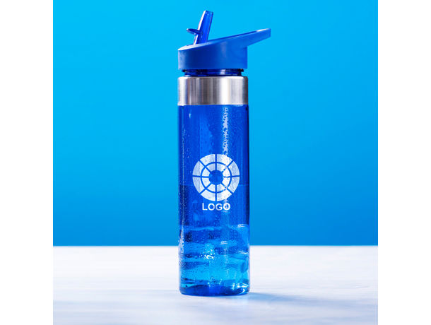 Sin BPA Gimnasio personalizada Botella de agua 2 litros Tapa de