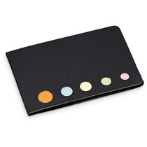Set de 5 marcadores adhesivos personalizado negro Set de 5 marcadores adhesivos personalizado negro