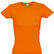 Camiseta sols de mujer miss 155 personalizada naranja