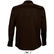 Camisa gama alta de hombre brighton sols 140 personalizada marron oscuro