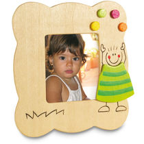 Picto marco de fotos de madera personalizado Picto marco de fotos de madera personalizado