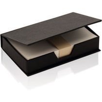 Portanotas legu de carton reciclado personalizado negro Portanotas legu de carton reciclado personalizado negro