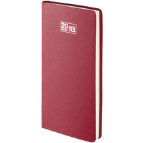 Agenda de bolsillo zibix 5 7 x 11 8 barata rojo