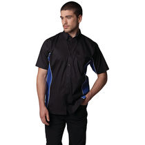 Camisa bicolor de hombre gamegear 125 original negro royal blanco Camisa bicolor de hombre gamegear 125 original negro royal blanco