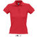 Polo pique 100 algodon de mujer people sols 210 original rojo