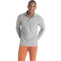 Polo pique manga larga unisex estrella roly 220 barato gris vigore Polo pique manga larga unisex estrella roly 220 barato gris vigore