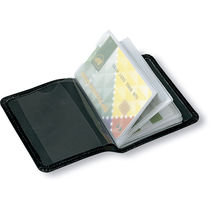 Tarjetero en polipiel para 20 tarjetas personalizado Tarjetero en polipiel para 20 tarjetas personalizado