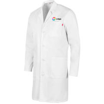 Bata blanca personalizable entallada Velilla - Uniformes laboratorio - Bata  médicas hospital