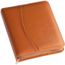 Agenda con cremallera en piel 20 x 25 cm sv personalizada Agenda con cremallera en piel 20 x 25 cm sv personalizada