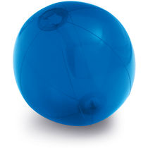 Balon playa liso pvc trans 37 cm aprox personalizado azul Balon playa liso pvc trans 37 cm aprox personalizado azul