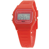 Reloj clasico digital retro kibol rojo Reloj clasico digital retro kibol rojo