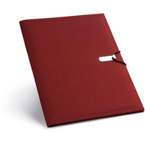 Carpeta en poliester con bloc de notas personalizada Carpeta en poliester con bloc de notas personalizada