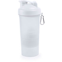 Bidon de pp con mosqueton 400ml personalizado Bidon de pp con mosqueton 400ml personalizado