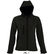 Chaqueta de soft shell con capucha de mujer replay women sols economica negro