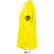 Polo ligero de nino summer ii kids sols 170 con logo amarillo limon