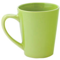 Taza conica color barata verde Taza conica color barata verde