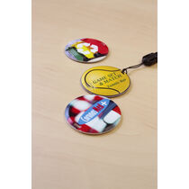 Memorias usb tarjeta redonda personalizado Memorias usb tarjeta redonda personalizado