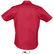 Camisa gama alta de hombre broadway sols 140 merchandising rojo cardinal