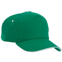 Gorra sandwich 5 paneles en algodon five grabada verde Gorra sandwich 5 paneles en algodon five grabada verde