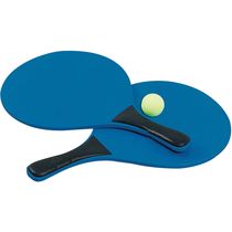 Palas de playa en madera de color personalizado azul Palas de playa en madera de color personalizado azul