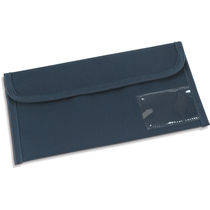 Portadocumentos de viaje con tarjetero personalizado azul Portadocumentos de viaje con tarjetero personalizado azul