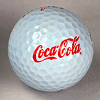 pelotas de golf con logotipos con impresion uv a 1 color